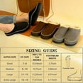 thumbnail image 5 of Pantuflas tipo mocasín para hombre, cálidas, suaves y cómodas, para interiores y exteriores, con suela ancha y esponjosa., 5 of 5