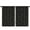 Black Celestial Cloud, variant on Blackout Kids Curtains,Black Gold Eye Star Constellation Pattern Childrens Insulated Curtains Set Of 2,Bedroom Essentials,Toddler Room Decor 42x54in(106x137cm)