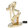 thumbnail image 5 of Matashi  24K Gold Plated Surfer Figurine Embellished with  Crystals, Surfing Gift for Surfer Boys Girls Teens, Trophy, 5 of 5