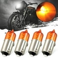 thumbnail image 2 of Motorcycle Mini Turn Signal Bulb: Super Bright, Easy To Install, 12V 21W Halogen BA9S Base For Most Motorcycles, 2 of 8