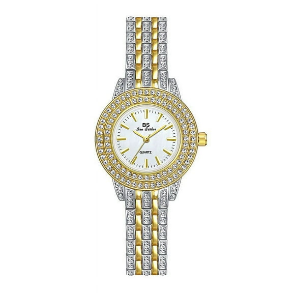 BS New Watch High Texture Light Luxury Minority Women's Watch Full of Diamonds Quartz Watch Fashion