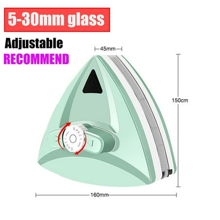 

Household Wiper Cleaning Tool Window Double Sided 3-30mm Glass Cleaning Brush Magnet Window Cleaner Magnet