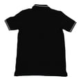 thumbnail image 2 of Playera Polo Simply Basic para Caballero Diseño Liso 3 Botones Negro Talla EG, 2 of 3