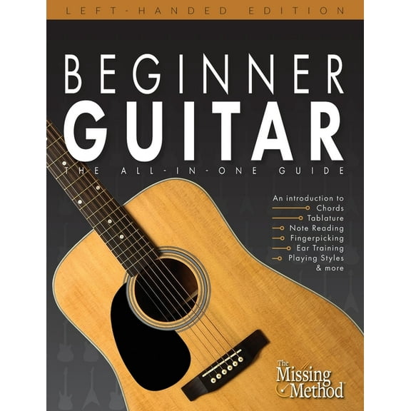 Beginner Guitar, Left-Handed Edition, (Paperback)