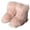 Pink, variant on Womens Winter Faux Fur Boots Fuzzy Fluffy Furry Round Toe Suede Boots Winter Comfy Plush Warm Snow Boots Comfortable Ankle Booties Anti Slip Outdoor Indoor Flat Shoes