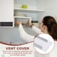 thumbnail image 4 of Rejilla de ventilación rectangular Uxcell 6 x 2" 4Pcs Cubierta de ventilación de aire de aluminio Plata, 4 of 7