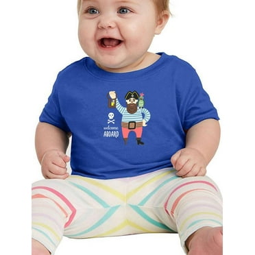 Pirate Welcome T-Shirt Infant -Image by Shutterstock,  18 Months
