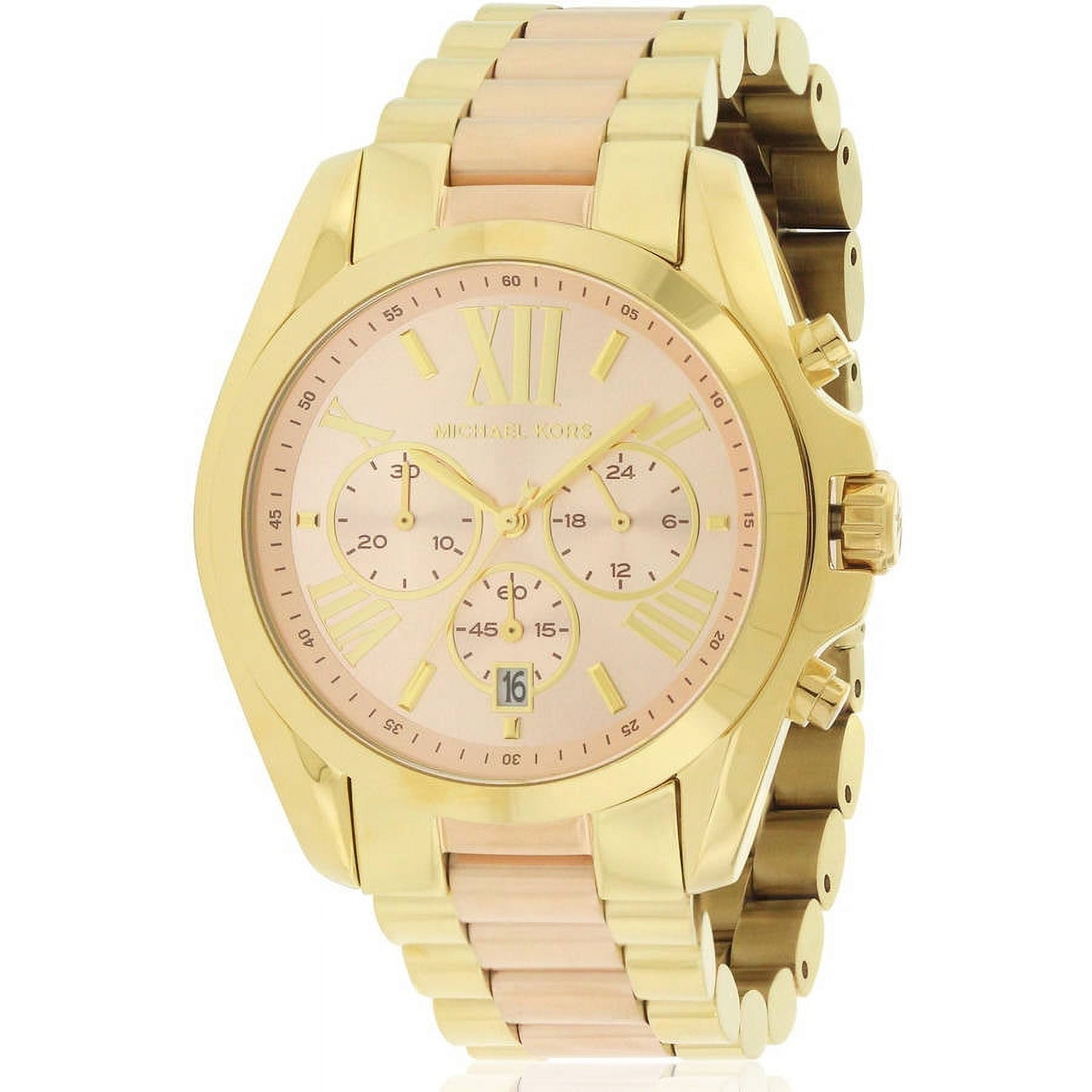 Michael Kors Women's Bradshaw Two-Tone Chronograph Watch, MK6359