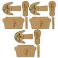thumbnail image 4 of Plantilla acrílica transparente, Mini zapatos, botas, molde, plantilla de patrón de cuero DIY, 4 of 12