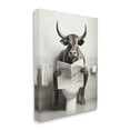 thumbnail image 4 of Stupell Industries Cattle Reading Newspaper Animals & Insects Painting Gallery Wrapped Canvas Art Print Wall Art, 36 x 48, 4 of 8