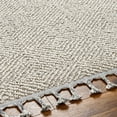 thumbnail image 5 of Hauteloom Broox Living Room, Bedroom Patio Outdoor Area Rug - Contemporary - Bone, Taupe, Cloud Gray - 18" x 18" Sample, 5 of 6