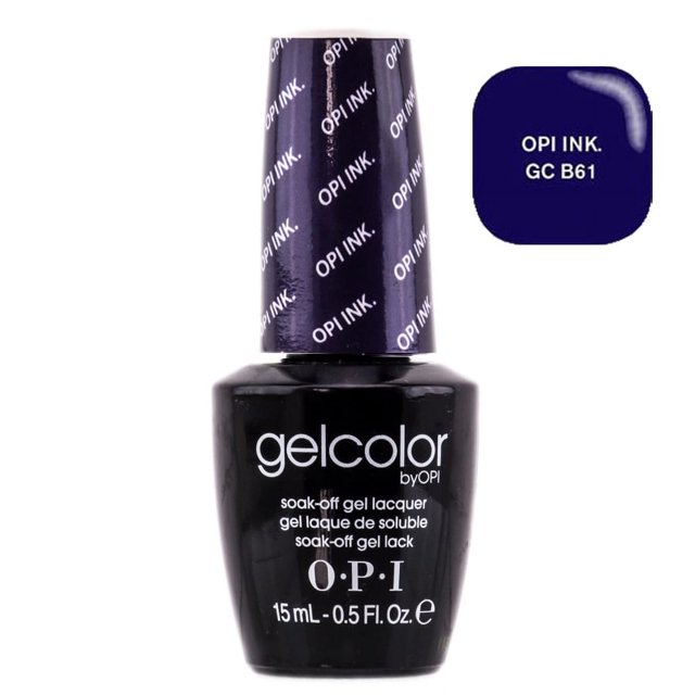 Esmalte de uñas en gel GelColor, OPI Ink (B61), 15 ml/0,5 fl oz