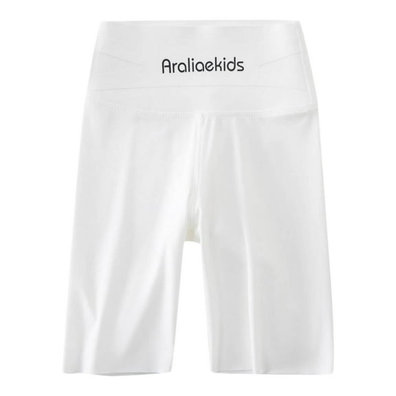 Mercatoo Toddler Girls Summer Shorts Letter Prints Leggings High Waist Yoga Pants Kids Girls Breathable 𝐁𝐢ke Shorts