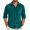 Lake Green, variant on COOFANDY Men's Button Down Long Sleeve Dress Shirts Wrinkle Free Athletic Fit Untucked Shirt