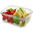 thumbnail image 2 of Glasslock Taper Rectangular Airtight Food Container 57.5oz/1700ml(Set of 3), 2 of 5