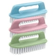 thumbnail image 5 of 2024 Anckoeil 2pcs Household Plastic Laundry Brush Cleaning Brush Hard Bristle Multi-functional Washbasin Brush Shoe Brush Clothes Board Brush, 5 of 7