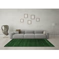 thumbnail image 3 of Ahgly Company Indoor Round Abstract Emerald Green Contemporary Area Rugs, 5' Round, 3 of 4