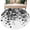 Black, variant on Round Area Rug 6 Ft, Sage Green Gradient Washable Non-Slip Circle Carpet for Living Room/Bedroom, Abstract Polka Dots Vintage Modern Art Low-Profile Indoor Mats Collection Rugs for Residential