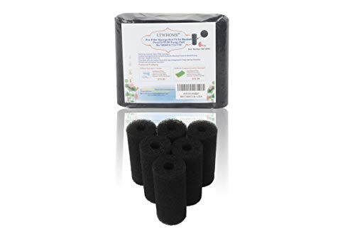 LTWHOME Pre-Filter Sponge Roll Fit for Beckett Pond G FR DP Pump, Part No 7209410 7137710 (Pack of 6)