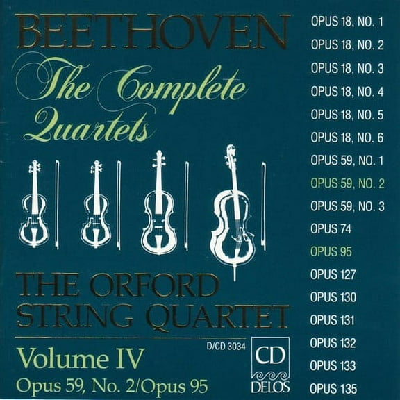 Orford String Quartet - Complete Quartets 4 - Music & Performance - CD
