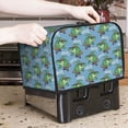 thumbnail image 7 of Uemuo Crocodile Riding Skateboard Print Toaster Cover 2 Slice, Small Kitchen Appliance Covers, Toaster Oven Cover with Loop, Bread Machine Cover Dust Cover Protection, 7 of 7