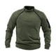 thumbnail image 3 of Chaqueta de hombre, sudadera informal, cálida y transpirable, ropa de otoño e invierno Verde XXL, 3 of 8