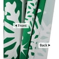 thumbnail image 6 of Christmas Kitchen Curtains, Green Velvet Cafe Curtains, Floral Snowflake Decoration, Thermal Insulated Room Darkening (26" W x 24" L, Set of 2), 6 of 7