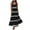 Black, variant on Lindreshi Summer Dresses for Women 2024 New Women's Lace U-Neck Sleeveless Long Dress