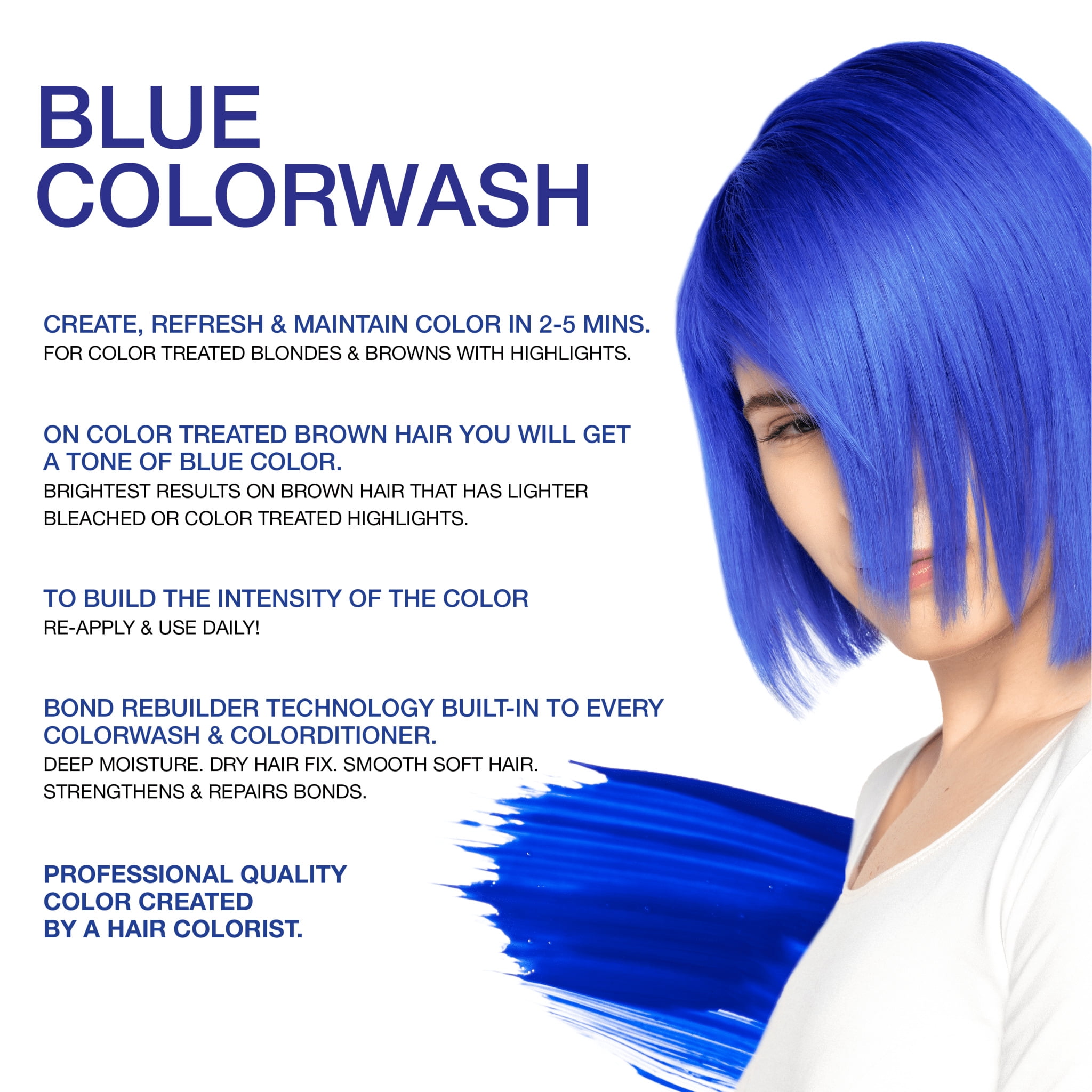 Viral Blue Colorwash Shampoo 25 Fl. Oz.