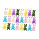 thumbnail image 3 of Lenforzando juguetes de conejo canasta rellenos muñeca rellenos de huevo de pascua conejos de peluche conejos para niñas para niñas adultos de 24 piezas, 3 of 8