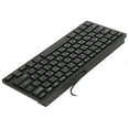 thumbnail image 1 of Computer Keyboards Ergonomic Design UltraThin Mini Durable Wired 78 Keys Mechanical Keyboard for PC Laptops Cyrillic Keyboard, 1 of 8