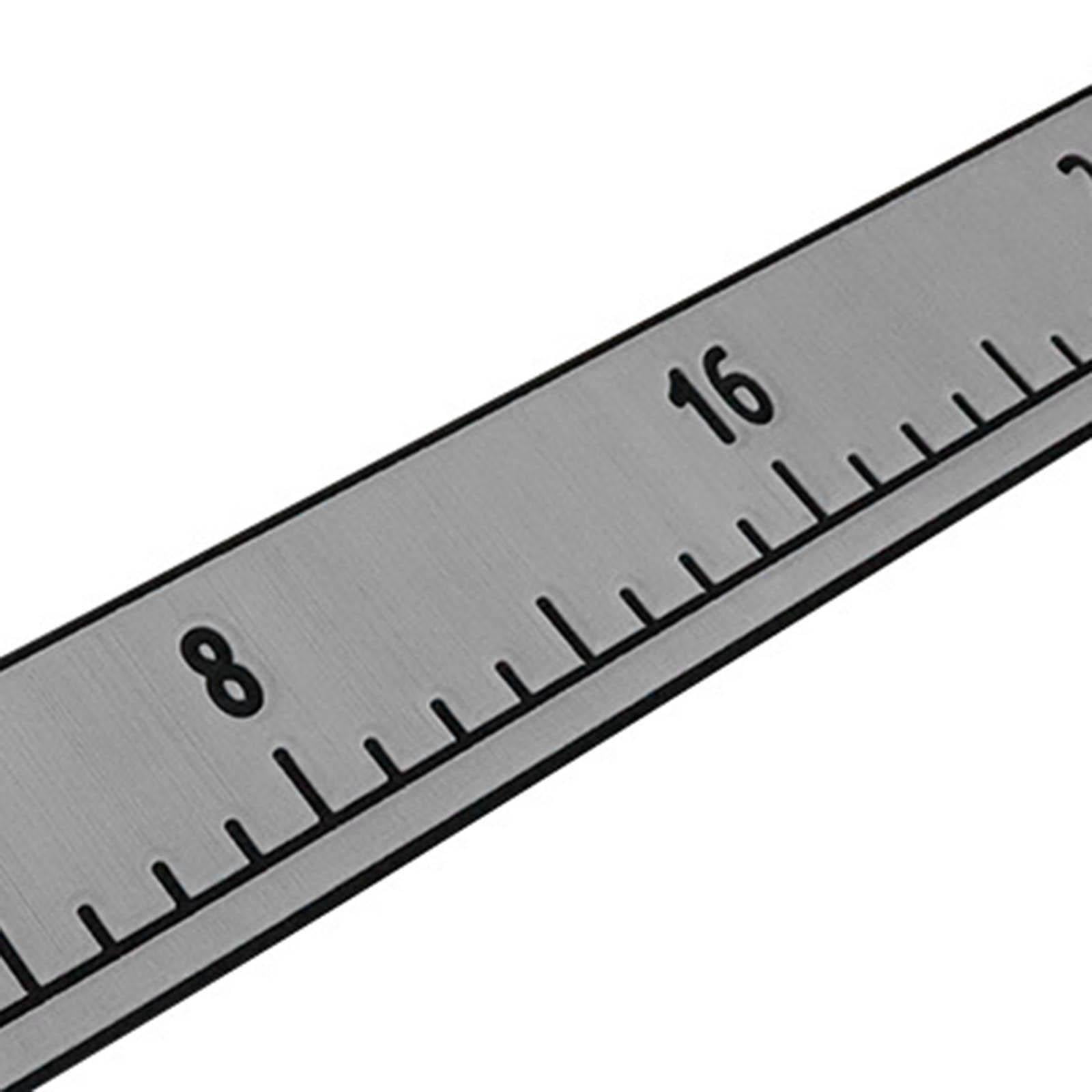 figatia Ruler Measuring Ruler Portable Easy to Read with Scale ing Tackle Measurement Tackle Tool for ing Boat Deck