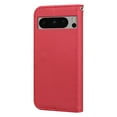 thumbnail image 4 of Feishell Case for Google Pixel 8 Pro (6.7 inch),Cartoon Animal Magnetic Buckle Folio Credit Card Slots Shockproof PU Leather Flip Kickstand Anti-Scratch Wallet Phone Case,Red, 4 of 10