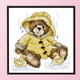 thumbnail image 3 of 14CT sello dibujos animados punto de cruz algodón decoración costura artesanía (Bear4 K597) Likrtyny Oficina Multiescena Multifunción, 3 of 9