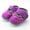 Purple, variant on Zecgelong Warm Girls Sole Dot Prewalker Soft Lace Baby Flats Shoes Casual Baby Shoes Gender-neutral baby sneakers unisex Size 3-6 Months