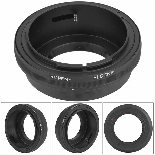 Adaptador De Lente De Cámara M4/3, Adaptador De Lente De Cámara Operación Manual Fácil Instalación Aleación De Aluminio Resistente Y Duradera Para Cámara Para Fotografía ANGGREK Camera Lens Adapter