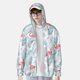 thumbnail image 2 of Balery Tropical Flamingo Sudadera ligera de manga larga con capucha y protección solar UPF 50+ para hombre y mujer, ideal para pesca y running-Medium, 2 of 7