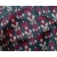 thumbnail image 4 of oneOone Silk Tabby Fabric Paisley Ikat Printed Craft Fabric BTY 42 Inch Wide, 4 of 4