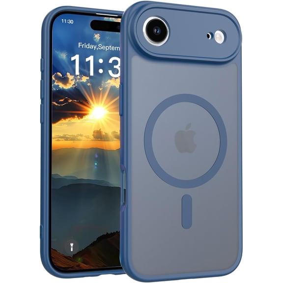 XIHAMA Phone Case, Compatible with iPhone 17 / 17 Airi / 17 Pro / 17 Pro Max Case, Shockproof Scratch Resistant, 360 Full Body Protection, for MagSafe Compatible, Matte Magnetic