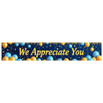 thumbnail image 3 of Blue Gold White Balloon Decorated Appreciation Banner Background, Party Supplies for Thank You Events Appreciation Parties Customer Appreciation Functions and Employee Recognition Celebrations, 3 of 8