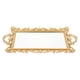 thumbnail image 1 of Makeup Vanity Table Jewelry Display Plate Glass Vanity Tray Dresser Organizer Tray Vintage Mirror Tray Glass Dresser Tray, 1 of 2