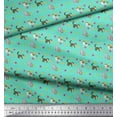 thumbnail image 2 of Soimoi Polyester Crepe Fabric Dot & Cat Animal Print Fabric by Yard 42 Inch Wide, 2 of 3