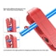 thumbnail image 4 of Pelacables, Engarzado Preciso Mecanismo De Bloqueo Plegable Compacto Herramienta Pelacables Corte De Rotación De 360 ​​​​​​ Ergonómico Para La Industria De Las, 4 of 7