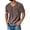 01 Brown, variant on Tshirts Shirts for Men V Neck T-Shirts Short Sleeve Casual Basic Summer Beach Pocket Tee Tops