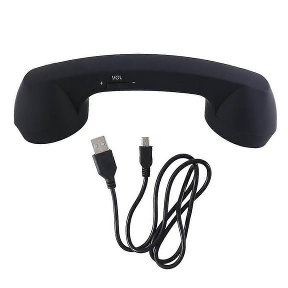Wireless Retro Telephone Handset and Wired Phone Handset Receivers Headphones for Mobile Phone
