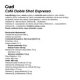 thumbnail image 2 of Bebida de avena con café GÜD sabor doble espresso 330 ml, 2 of 4