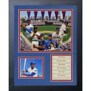 Legends Never Die Chicago Cubs Retired #'s Framed Photo Collage, 11 by 14-Inch