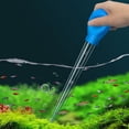 thumbnail image 2 of TOWED22 Mini Aquarium Water Changer Manual Siphon For Cleaning And Feeding Universal Fish Tank Accessories,Blue, 2 of 5