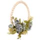 thumbnail image 4 of GOOHOCHY Guirnalda de cuentas de madera para boda, simulación de corona, adorno colgante para puerta, decoración, 4 of 8