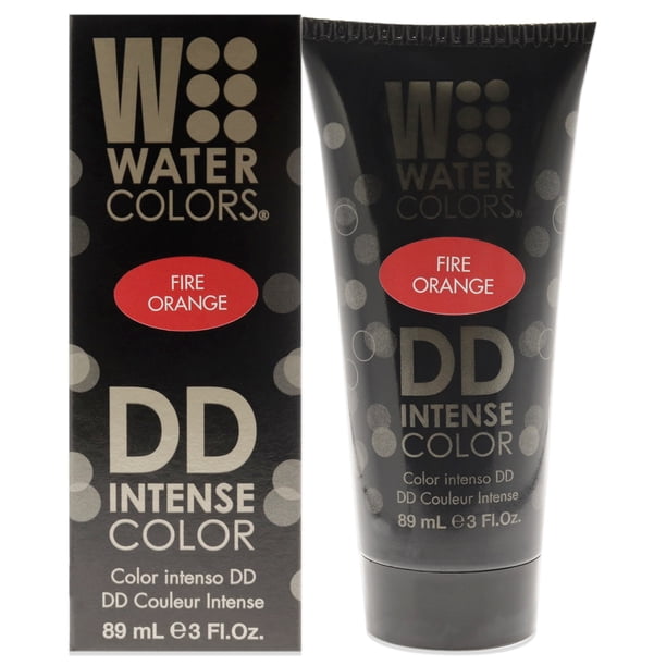 Acuarelas DD Intense Color - Fire Orange de Tressa para unisex - Tinte para cabello de 3 oz Tressa Color de pelo 3 oz